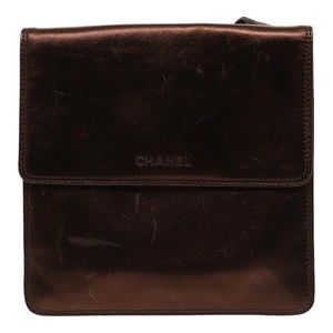 Chanel Brown Leather shoulder